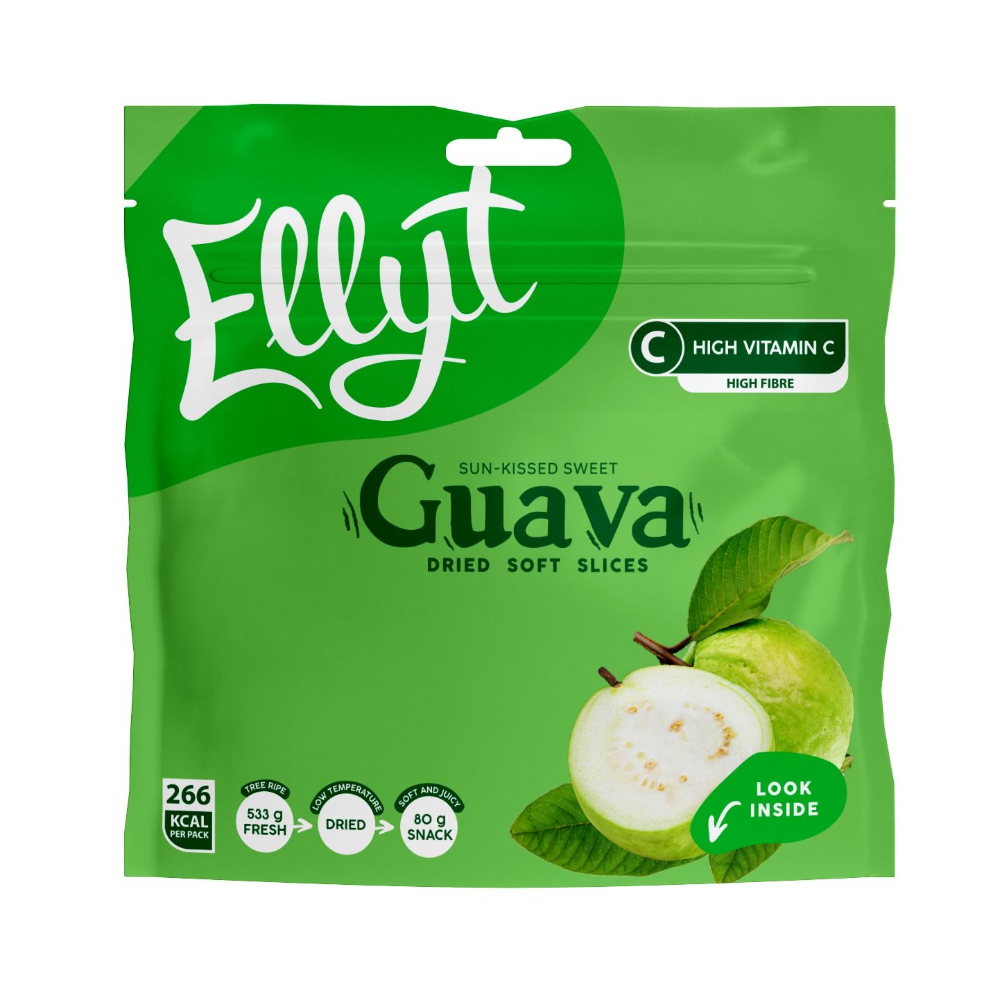 Pehme kuivatatud guajaav (guava) 80g