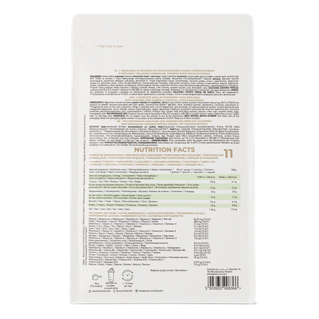 OstroVit Vegan Meal Shake 1000g Cappuccino — Cappuccino — Powder view 3