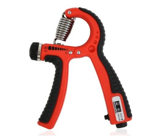 Käeekspander lugejaga Gymstick Adjustable Hand Grip With Counter tugev 10-40 kg — Apple - image 1 of 3