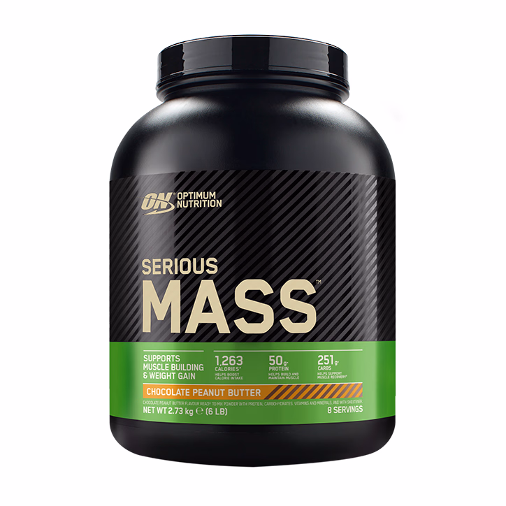Optimum Nutrition Serious Mass 2.73kg Šokolaadi-maapähklivõi — Chocolate — Spread - image 1 of 2