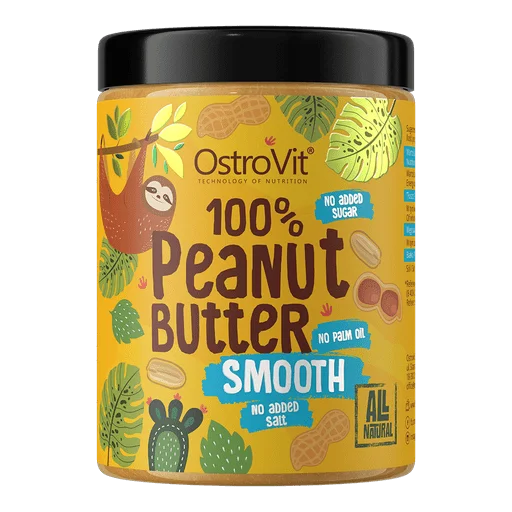 OstroVit 100% Peanut butter smooth 1000g — Spread - image 1 of 2