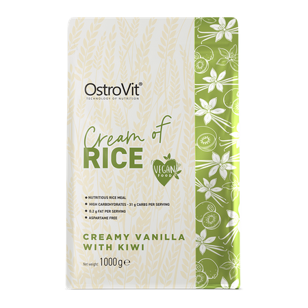 OstroVit Cream of Rice 1000g Kreemjas vanilje-kiivi — Vanilla — Powder view 2