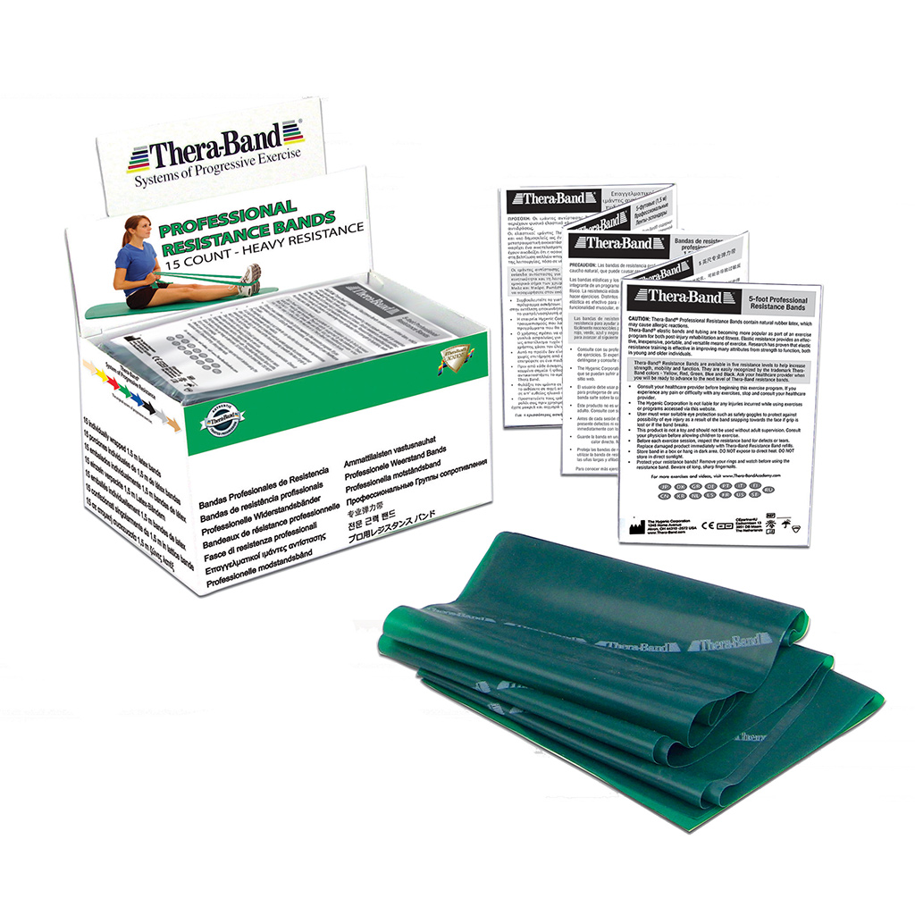 Theraband 1,5 m kummipael, 15 tk. view 1