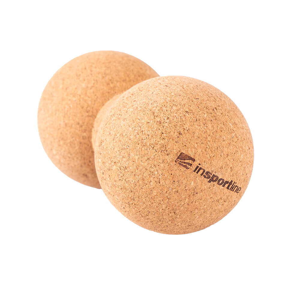 Massaažirull Cork Massage Double Ball inSPORTline Jalkor view 2