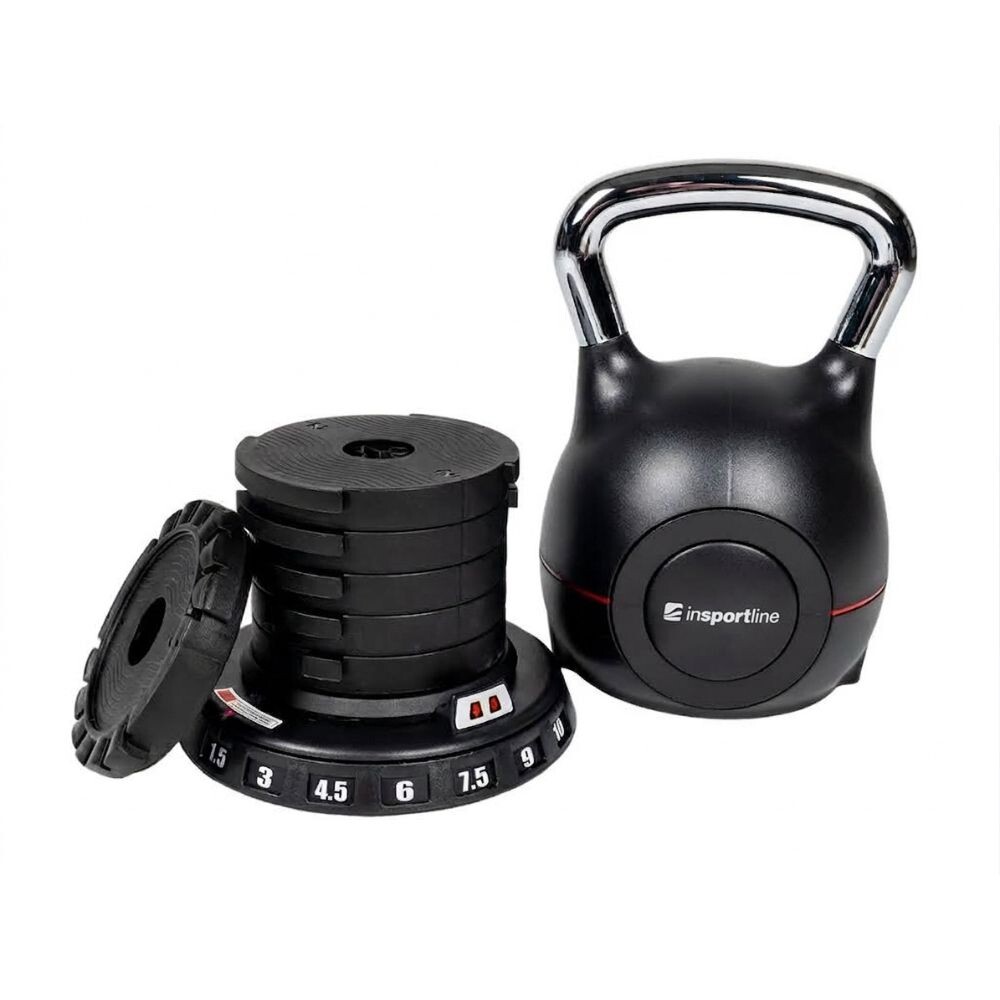 Sangpomm reguleeritav Kettlebell inSPORTline Xtrabell 1.5–10 kg view 2