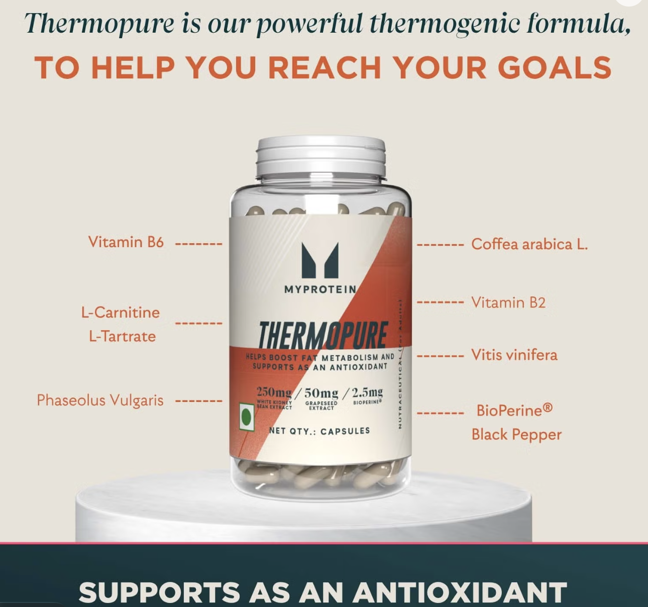 Myprotein Thermopure 90 kapslit — Capsules view 2