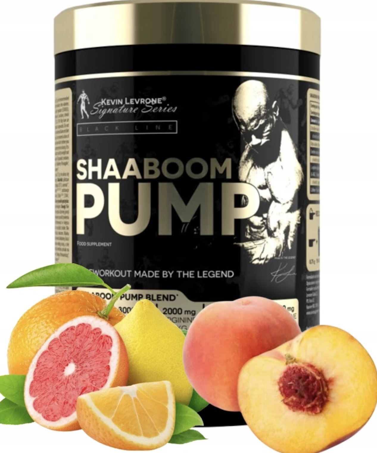 Kevin Levrone Shaboom Pump 385g Apelsin-mango — Orange — Powder view 1