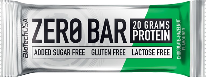 BIOTECHUSA Zero Bar 50g Šokolaad-Sarapuupähkel — Chocolate — Bar - image 1 of 2