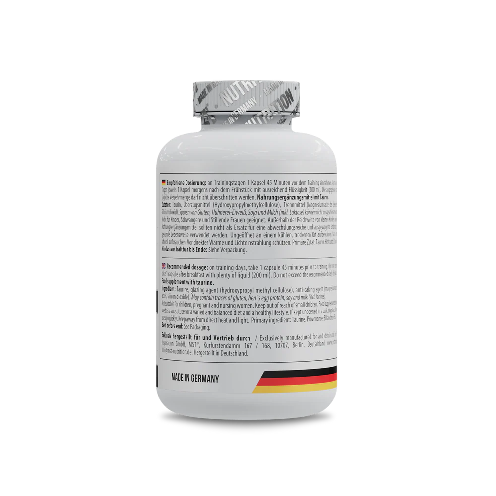 MST Taurine 240caps — Capsules view 3