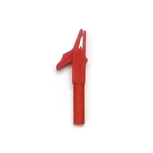 Konks ja aas, 4mm, punane - product image