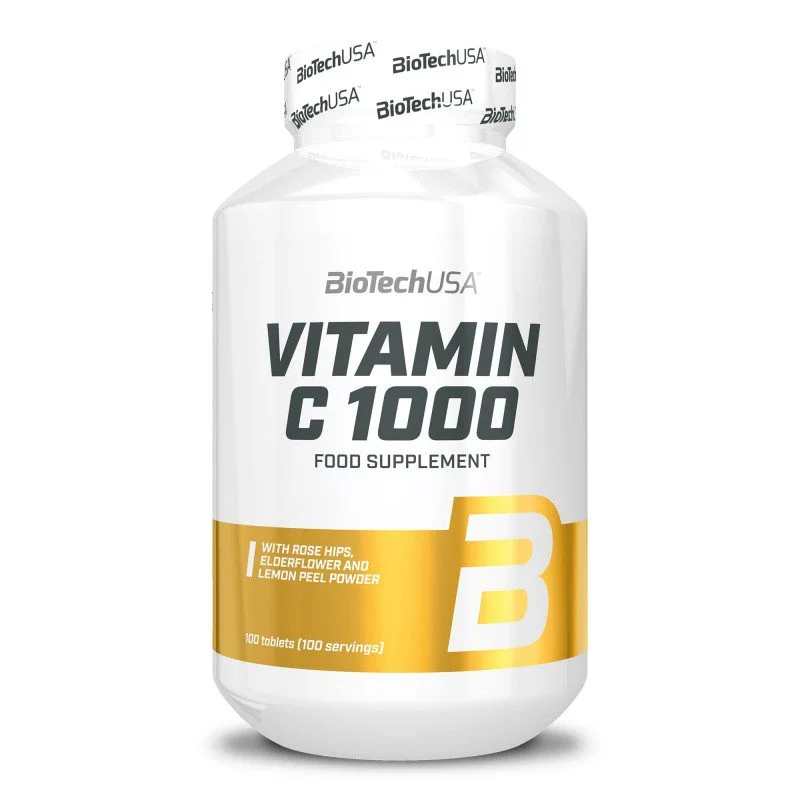 BIOTECHUSA C-vitamiin 1000 mg 100 tabletti — Tabs - image 1 of 2