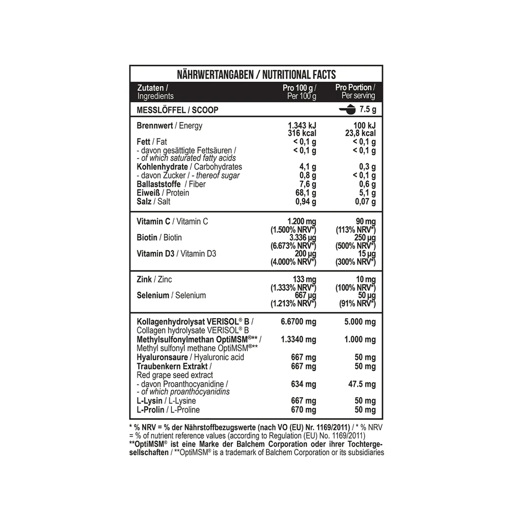 MST Collagen Beauty Verisol 225g Ananass — Pineapple — Powder view 4