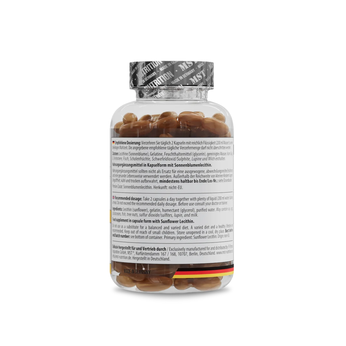 MST Lecithin Sunflower 90caps — Capsules view 3
