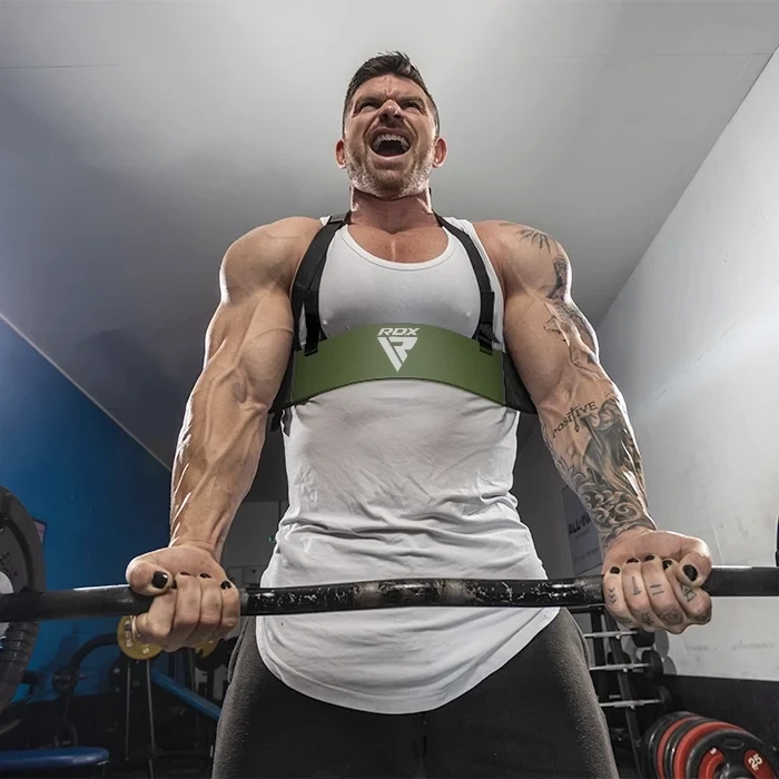 Tõstevöö RDX Gym Arm Blaster T2 roheline view 4
