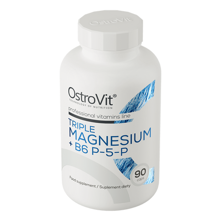 OstroVit Triple Magnesium + B6 P-5-P 90caps — Capsules view 2