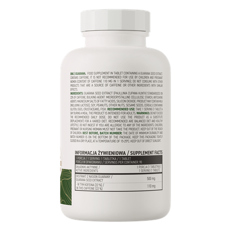 OstroVit Guarana VEGE 90tabs — Tabs view 3