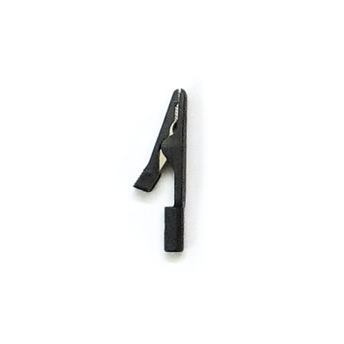 Konks ja silmusühendus 2 mm must - product image