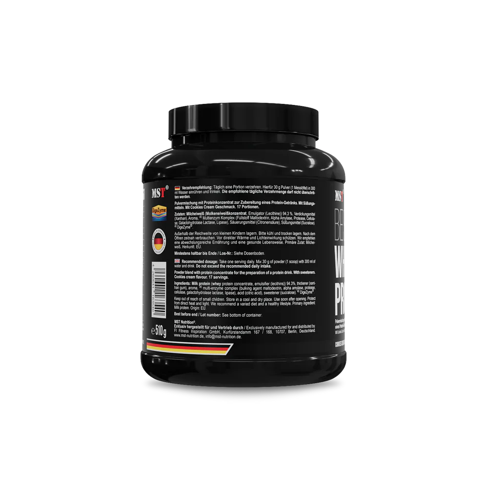 MST Protein Best Whey + Enzymes 510g Küpsised ja kreem — Cookies — Powder view 3