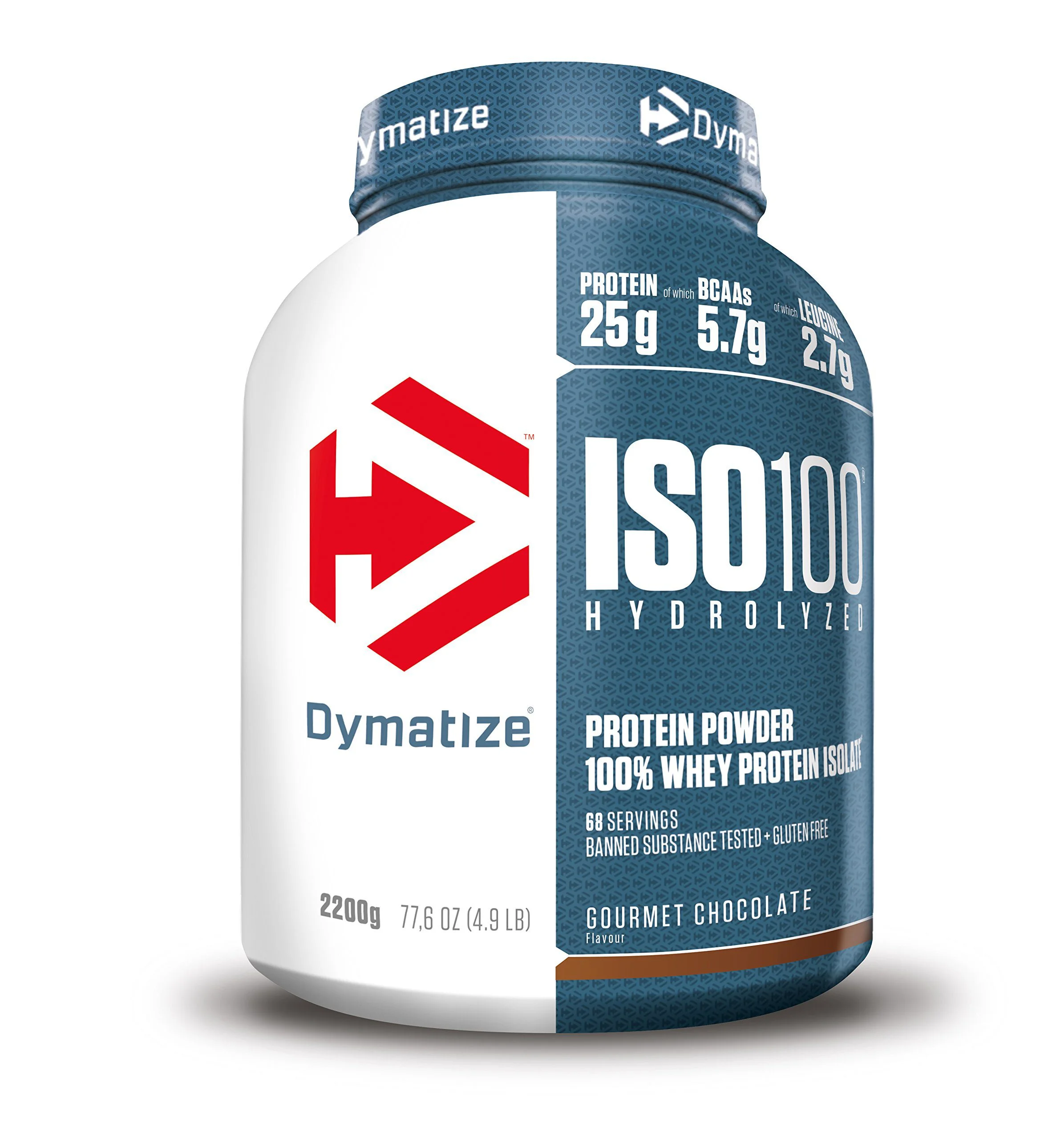 Dymatize ISO 100 2.2kg Šokolaadigurmee — Chocolate — Powder view 1