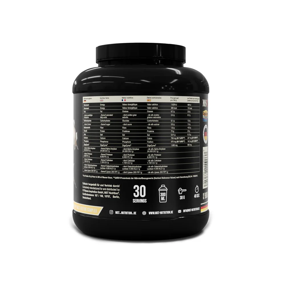 MST Protein Best Whey + Enzymes 900g Vanillijäätis — Vanilla — Powder view 2