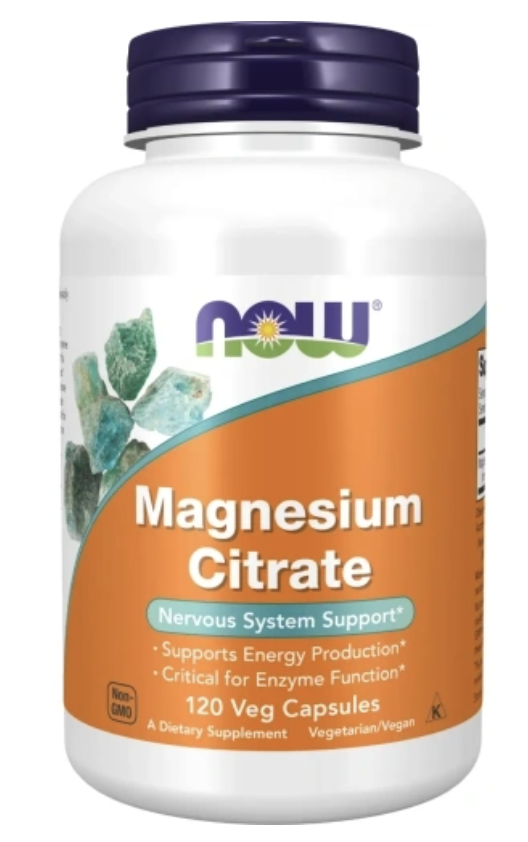 NOW Magnesium Citrate 120caps