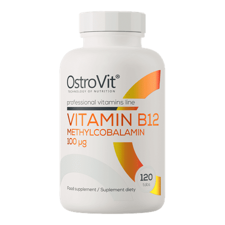 OstroVit Vitamin B12 Methylocobalamin 100mcg 120tabs — Tabs - image 1 of 3