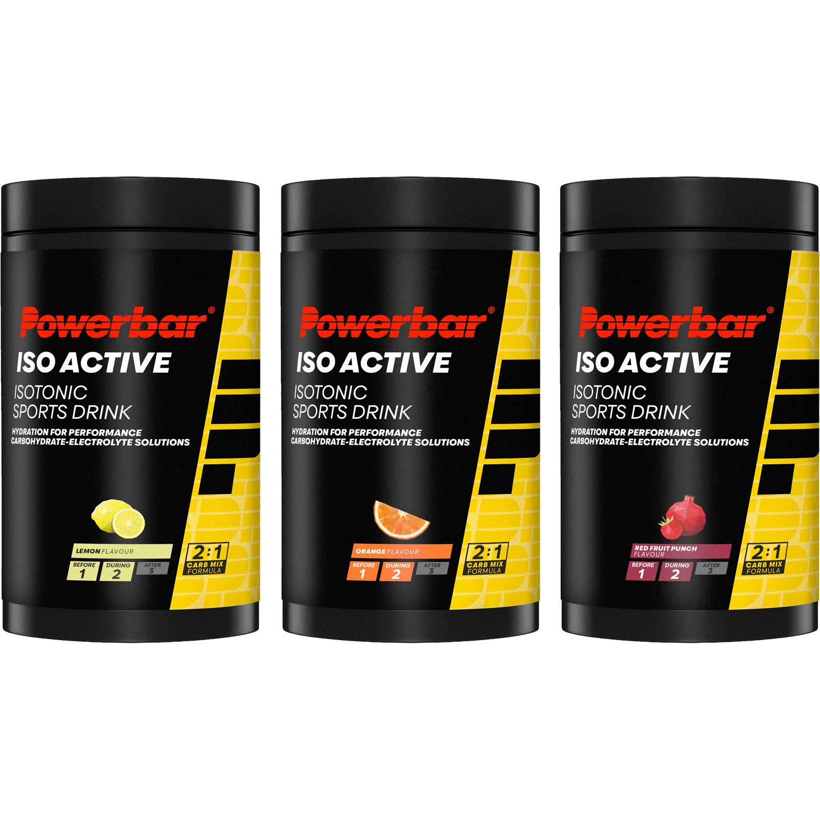 PowerBar Iso Active 600g Punased puuviljad — Punased Puuviljad — Powder view 2