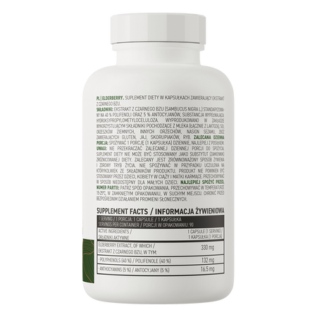 OstroVit Elderberry VEGE 90caps — Berry — Capsules view 3
