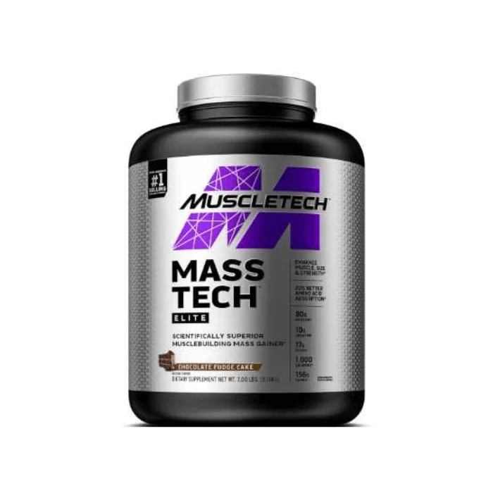 MuscleTech Mass Tech 3.2kg  Šokolaadikook — Chocolate — Powder view 1