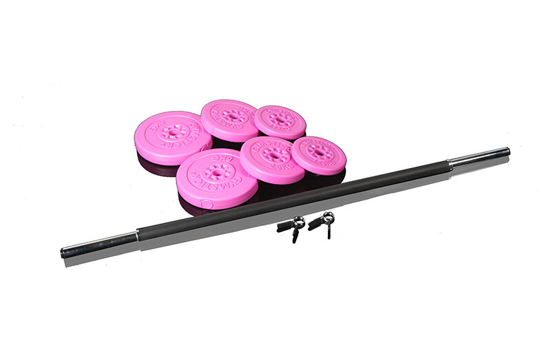 Bodypump komplekt Gymstick Pump Set 20 kg roosa view 3