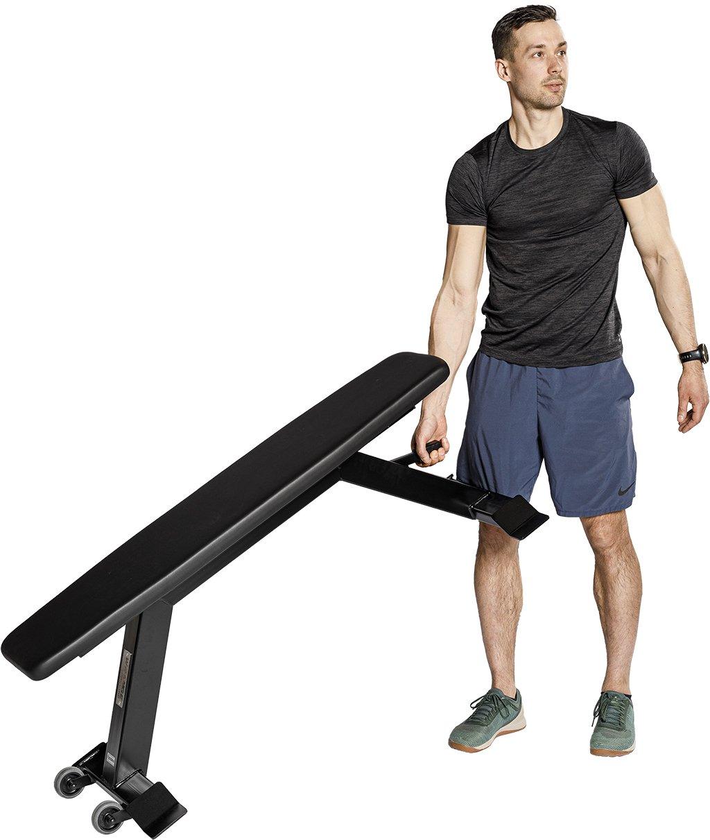Wrange Pro Line Flat Bench lame pink view 9