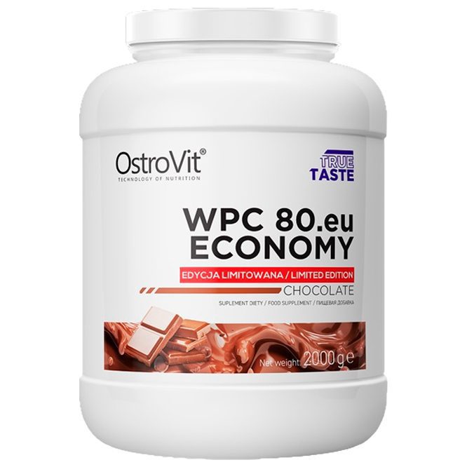 OstroVit WPC80.eu ECONOMY 2000g Šokolaadi unistus — Chocolate — Powder - image 1 of 3
