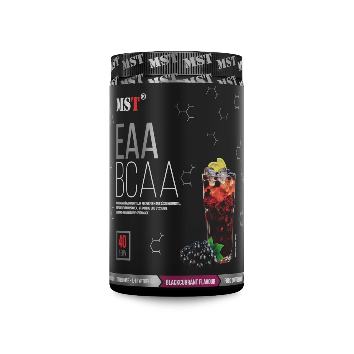 MST BCAA EAA 40serv Must sõstar — Currant — Powder - image 1 of 3