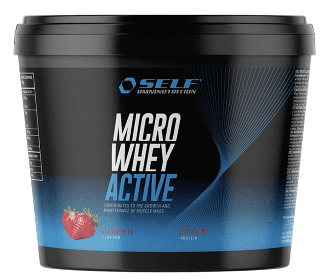 SELF Micro whey active 1kg Maasikas — Strawberry — Powder - product image