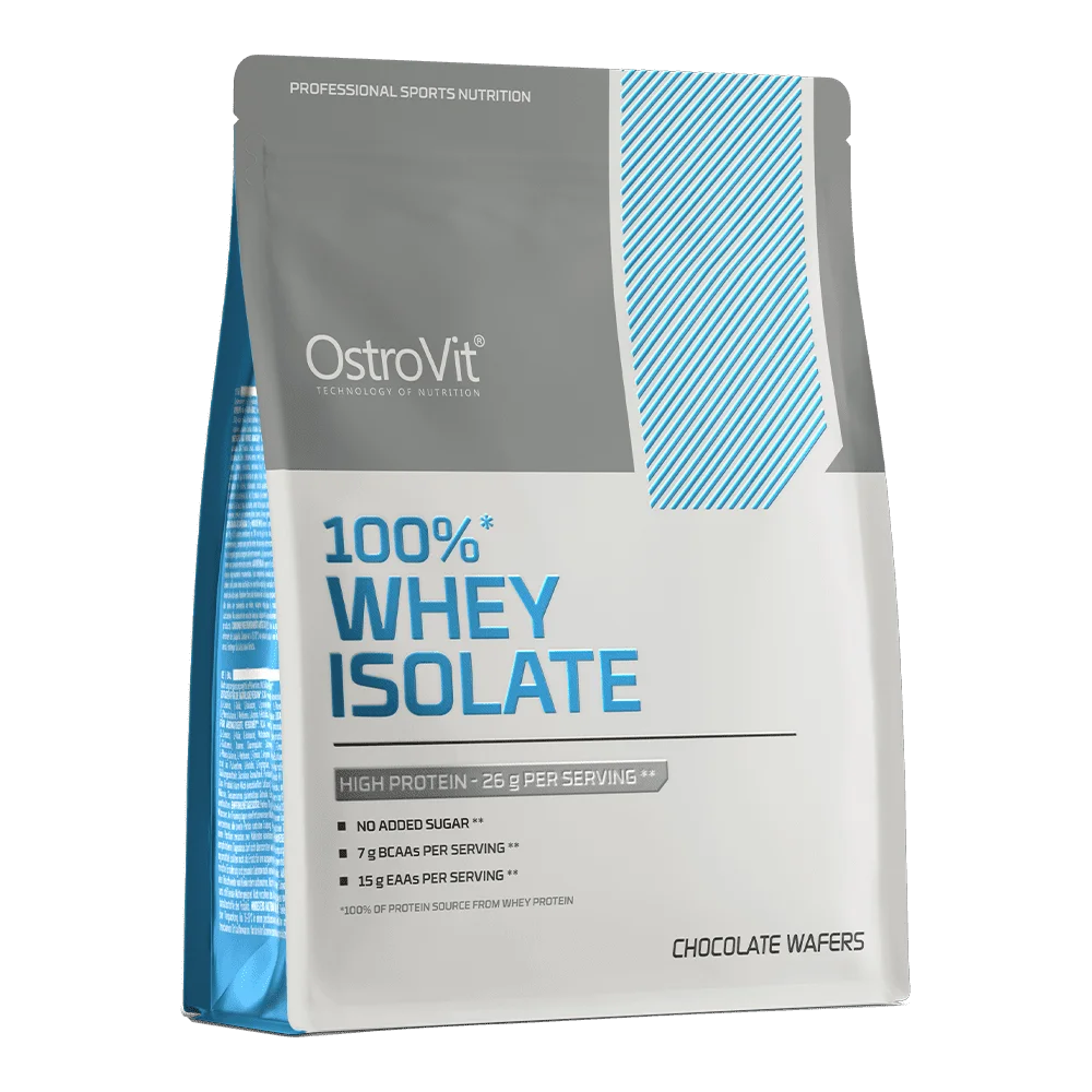 OstroVit 100% Whey Isolate 300g Šokolaadivahvlid — Chocolate Wafers — Powder - image 1 of 2