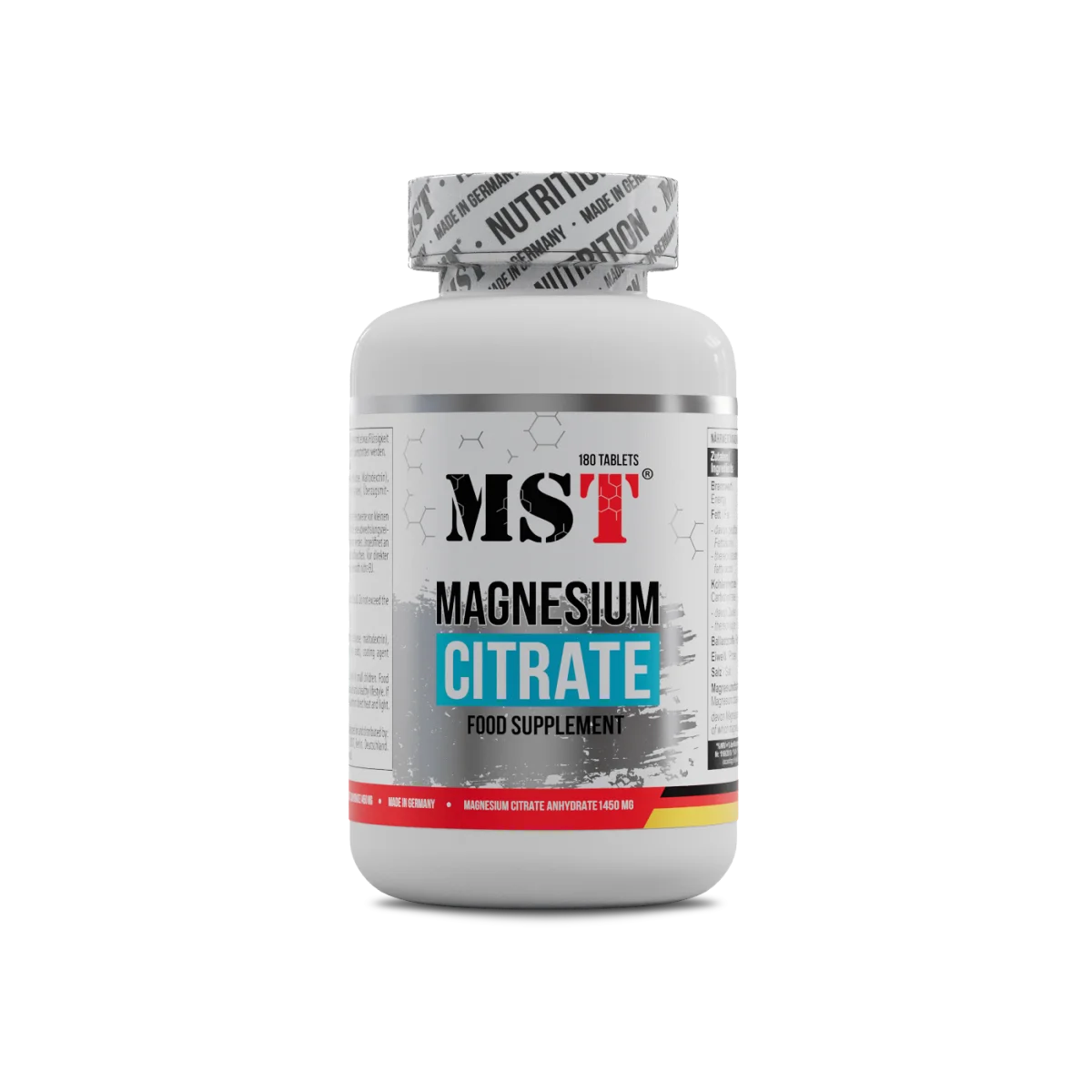 MST Magnesium Citrate 200mg 180tabs — Tabs - image 1 of 4