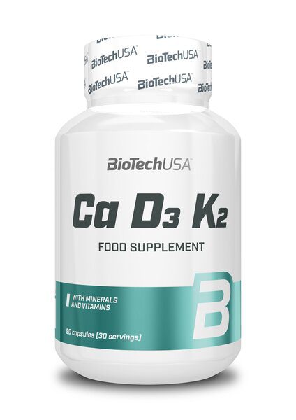 BIOTECHUSA Ca-D3-K2 90caps