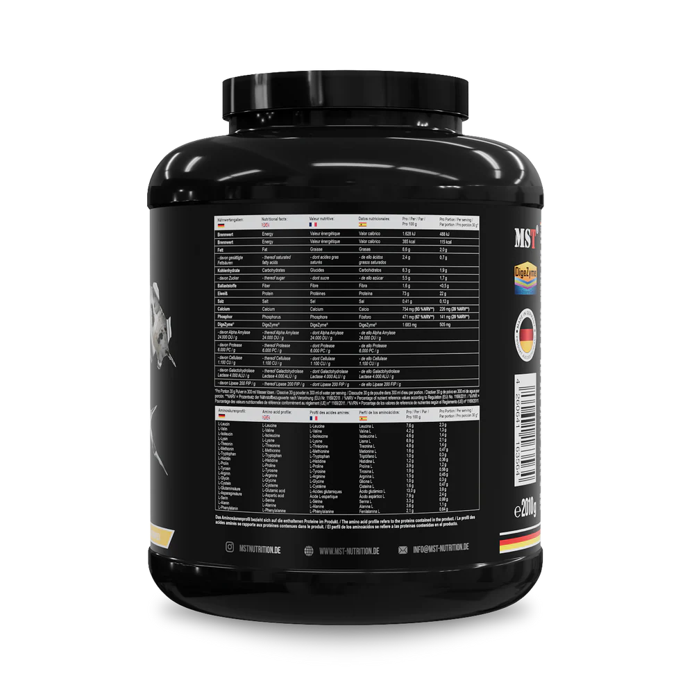 MST Protein Best Whey + Enzymes 2010g Küpsised ja kreem — Cookies — Powder view 2