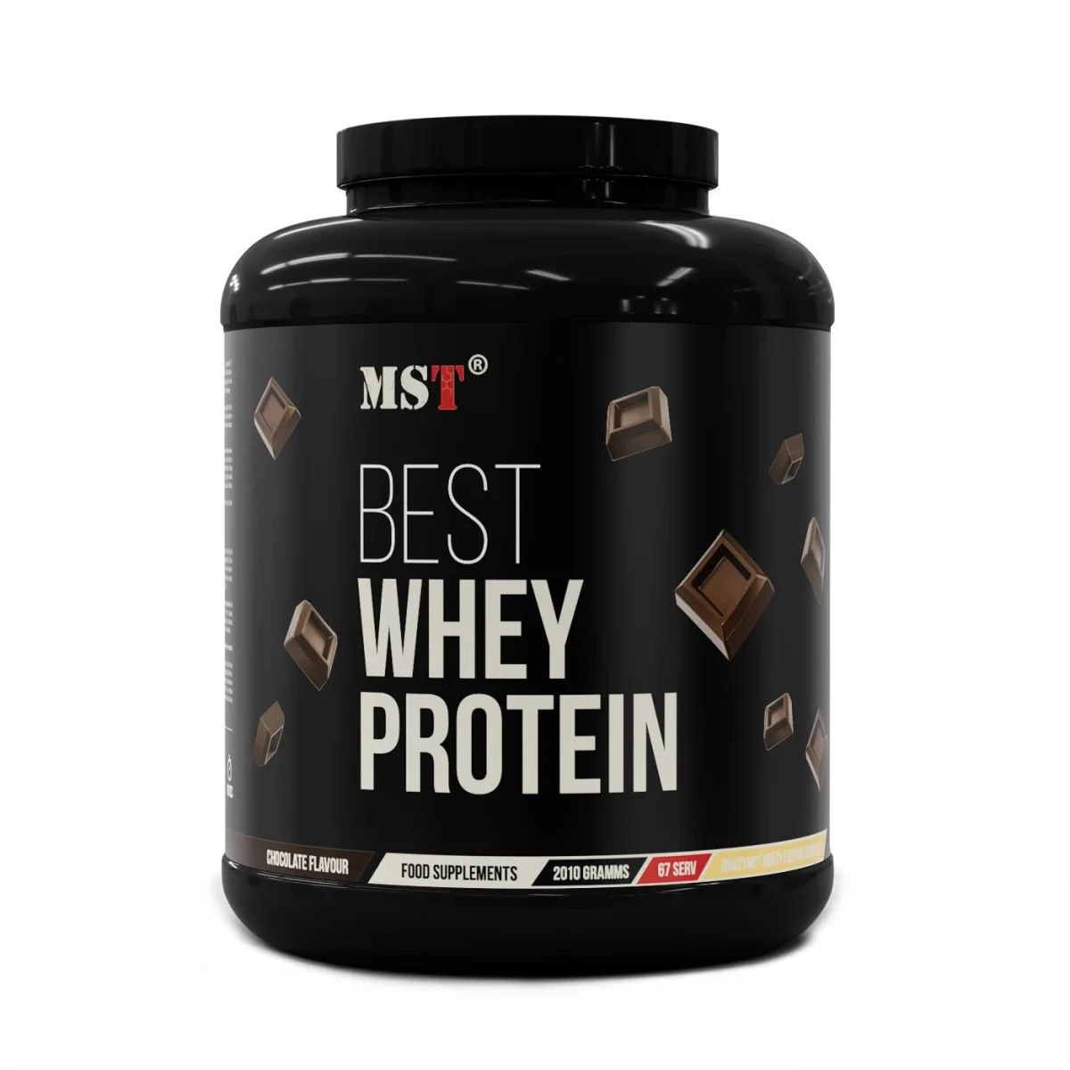 MST Protein Best Whey + Enzymes 2010g Šokolaad
