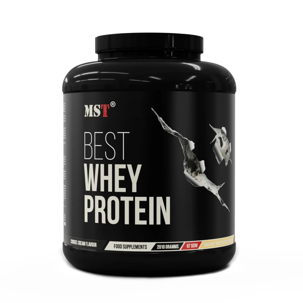 MST Protein Best Whey + Enzymes 2010g Küpsised ja kreem — Cookies — Powder view 1