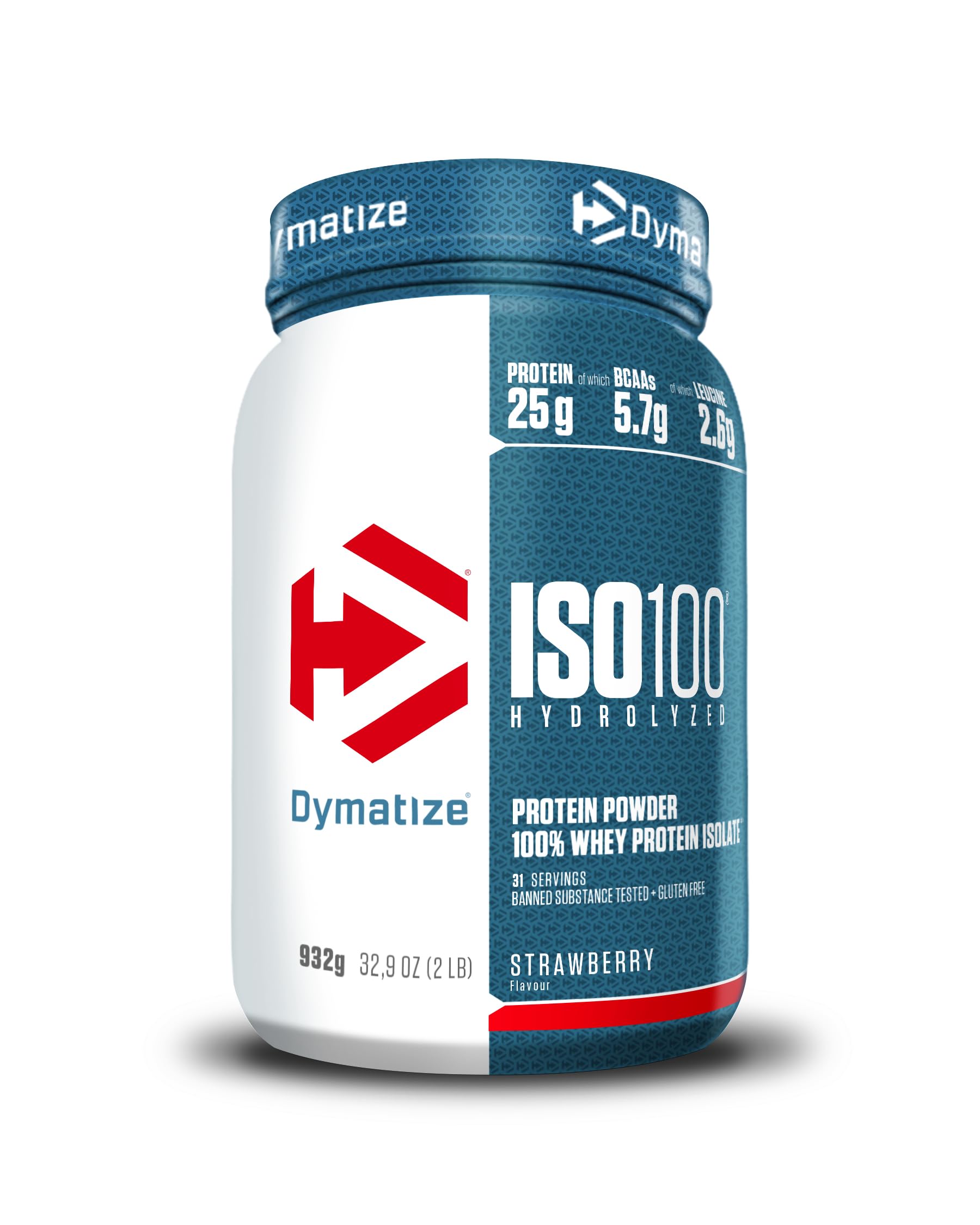 Dymatize ISO 100 932g Maasikas — Strawberry — Powder - image 1 of 2