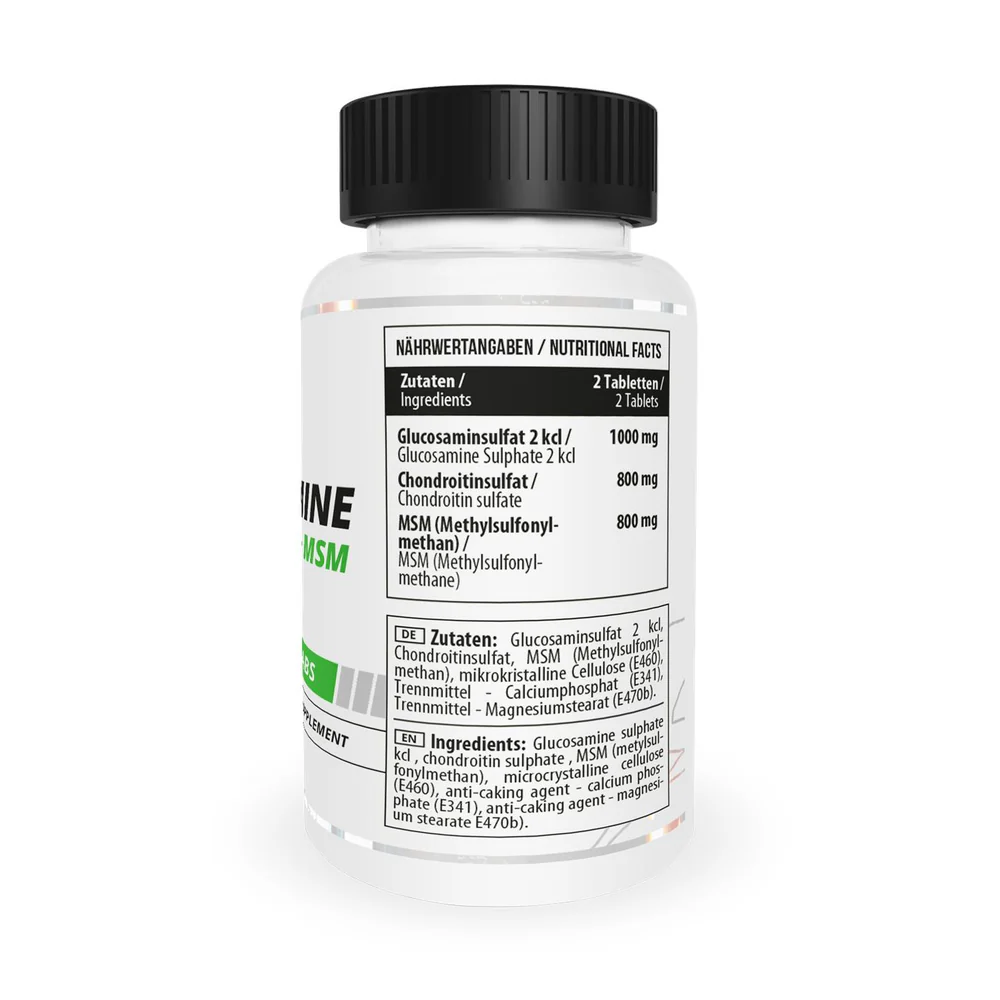 Healthy Chondroitin Glucosamine MSM 60tab — Tabs view 2