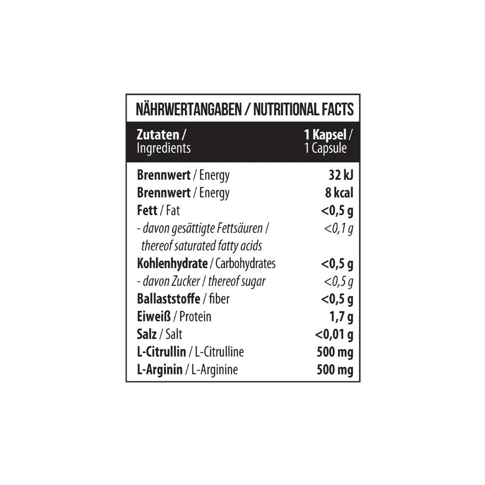 MST Amino Pump L-Citrulline + L-Arginine 120caps — Capsules view 4