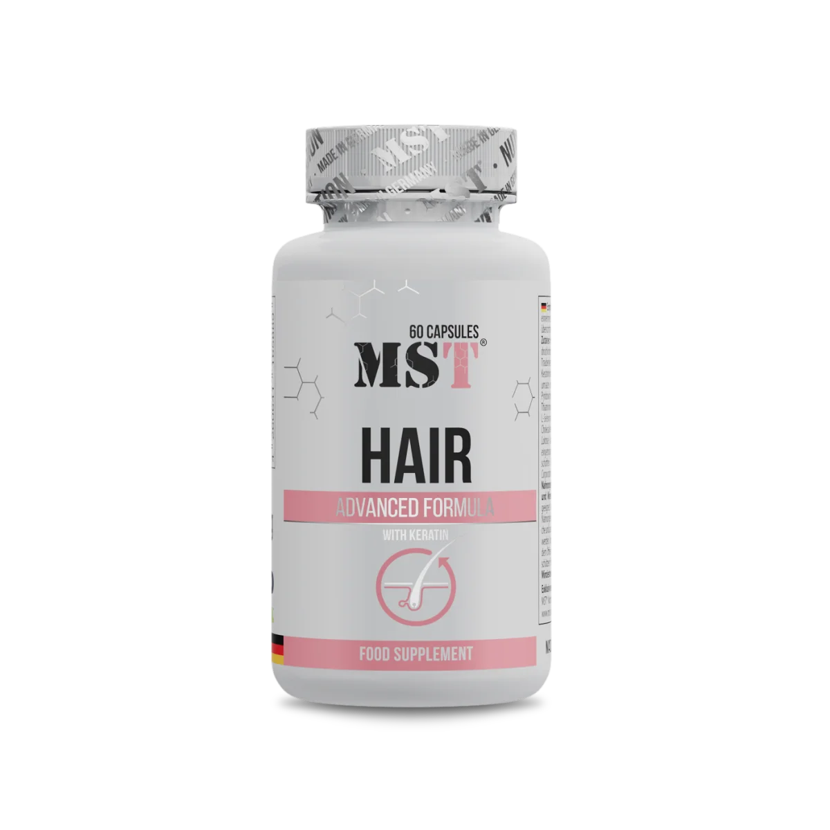 MST Hair Advanced Formula with Keratin 60caps — Capsules - image 1 of 4