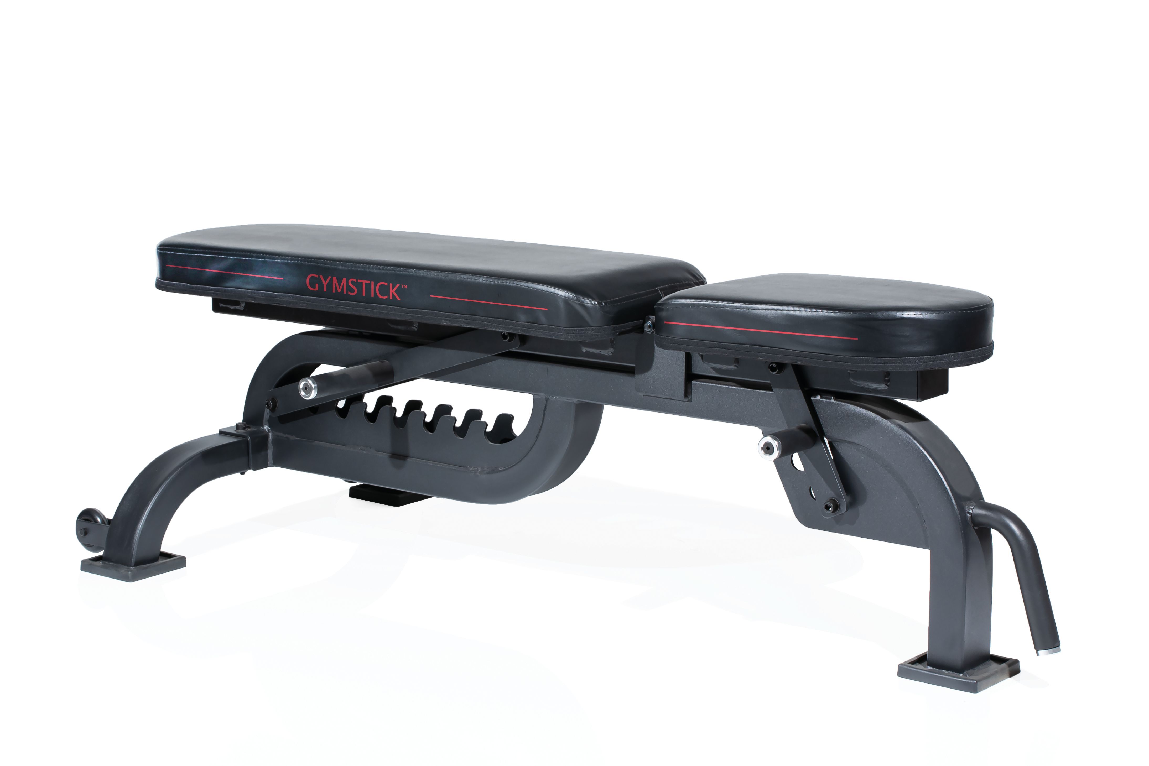 Reguleeritava kaldega pink Gymstick Adjustable Bench Pro view 2