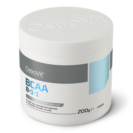 OstroVit BCAA 8-1-1 200g Sidrun — Lemon — Powder view 2