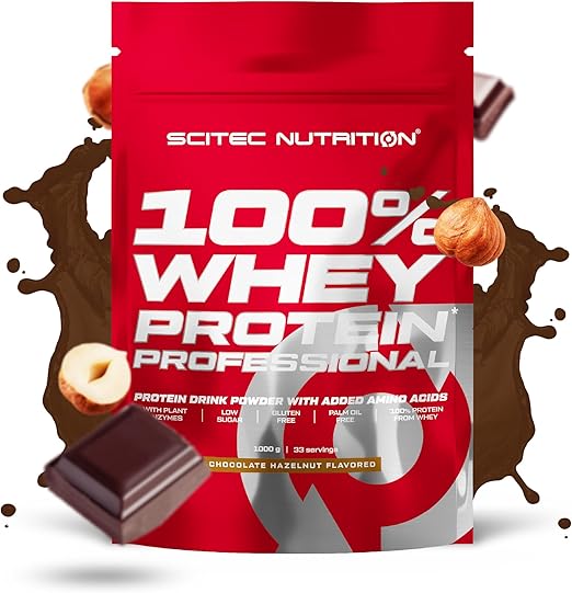 Scitec 100% Whey Protein Professional 500g Šokolaadi-sarapuupähkli — Chocolate — Powder - image 1 of 2