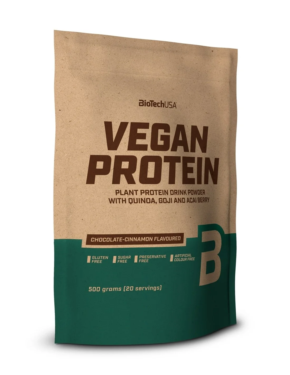 BIOTECHUSA Vegan Protein 500g Šokolaadi-kaneeli