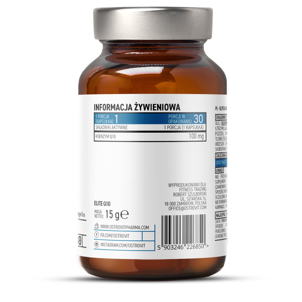 OstroVit Pharma Elite Q10 30caps — Capsules view 3