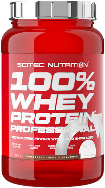 Scitec 100% Whey Protein Professional 920g Kookos-šokolaad
